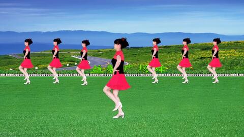 广场舞最新水兵舞单人秀,自信舞动,成就巅峰之美