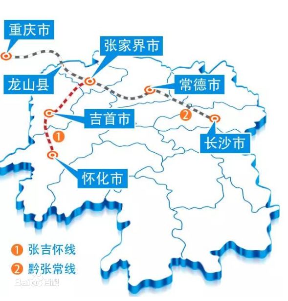 黔张常铁路最新走向图揭秘，科技绘制的未来之旅