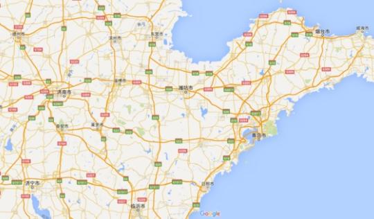 山东省最新交通图概览与详解
